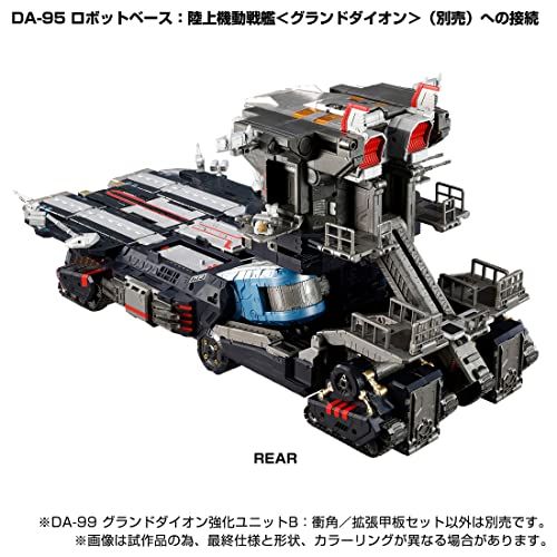 ダイアクロン ＤＡ－９９ グランドダイオン強化ユニットB/衝角/拡張甲板セット DA-99 グランドダイオン強化ユニットB：衝角/拡張甲板セット｜ロボット