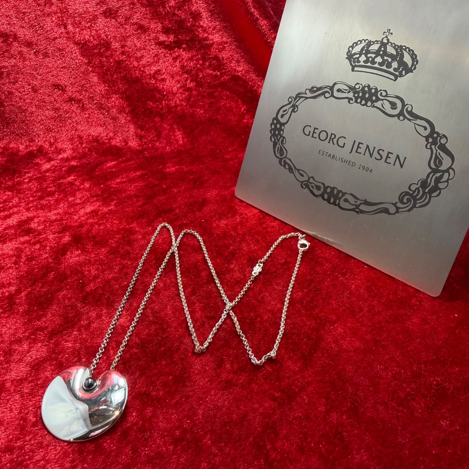 ヘマタイトネックレス 1999 ジョージジェンセン|GEORG JENSEN