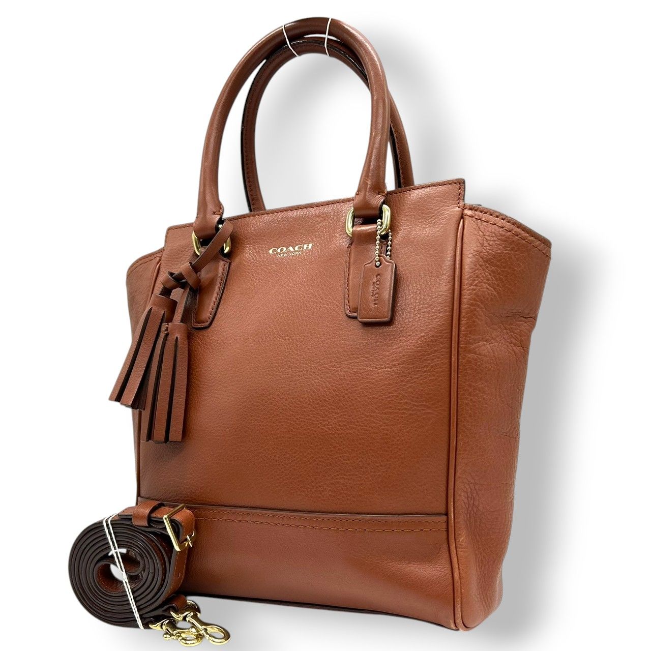 美品】コーチ COACH マディソン キャリー ハンドバッグ 2WAY