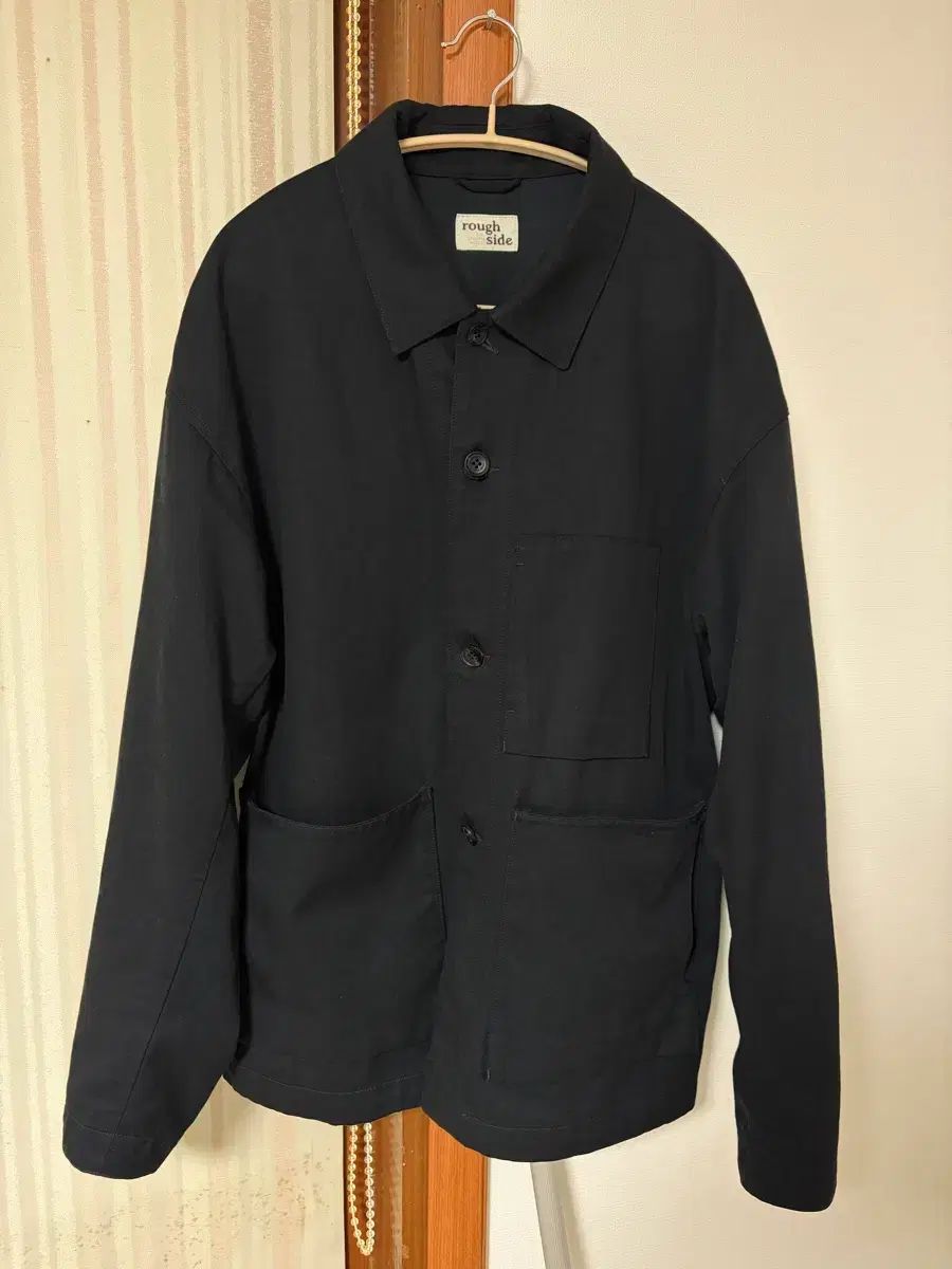 ROUGH SIDE コンフォート ジャケット ネイビー
