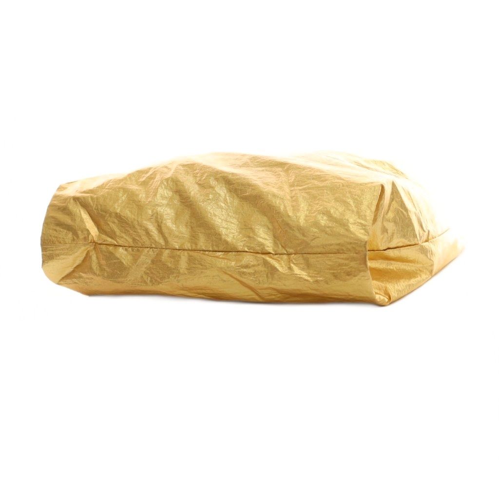 ドゥーズィエムクラス DEUXIEME CLASSE 金ラメトートバッグ エコ 金色