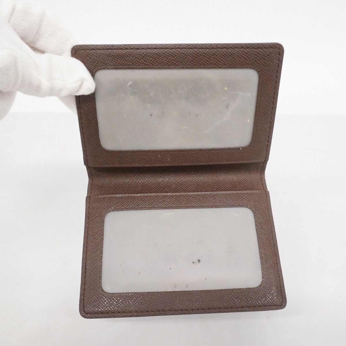 6ab0538-k】ルイヴィトン パスケース ダミエ ポルト2カルトヴェルテ