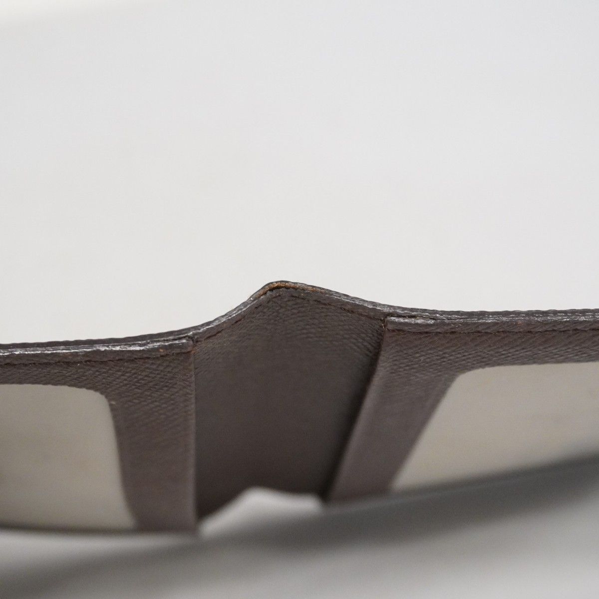  6 ab 0538-k ルイヴィトン パスケース ダミエ ポルト2カルトヴェルテカル N 60533 エベヌ メンズ レディース ユニセックス その他 小物