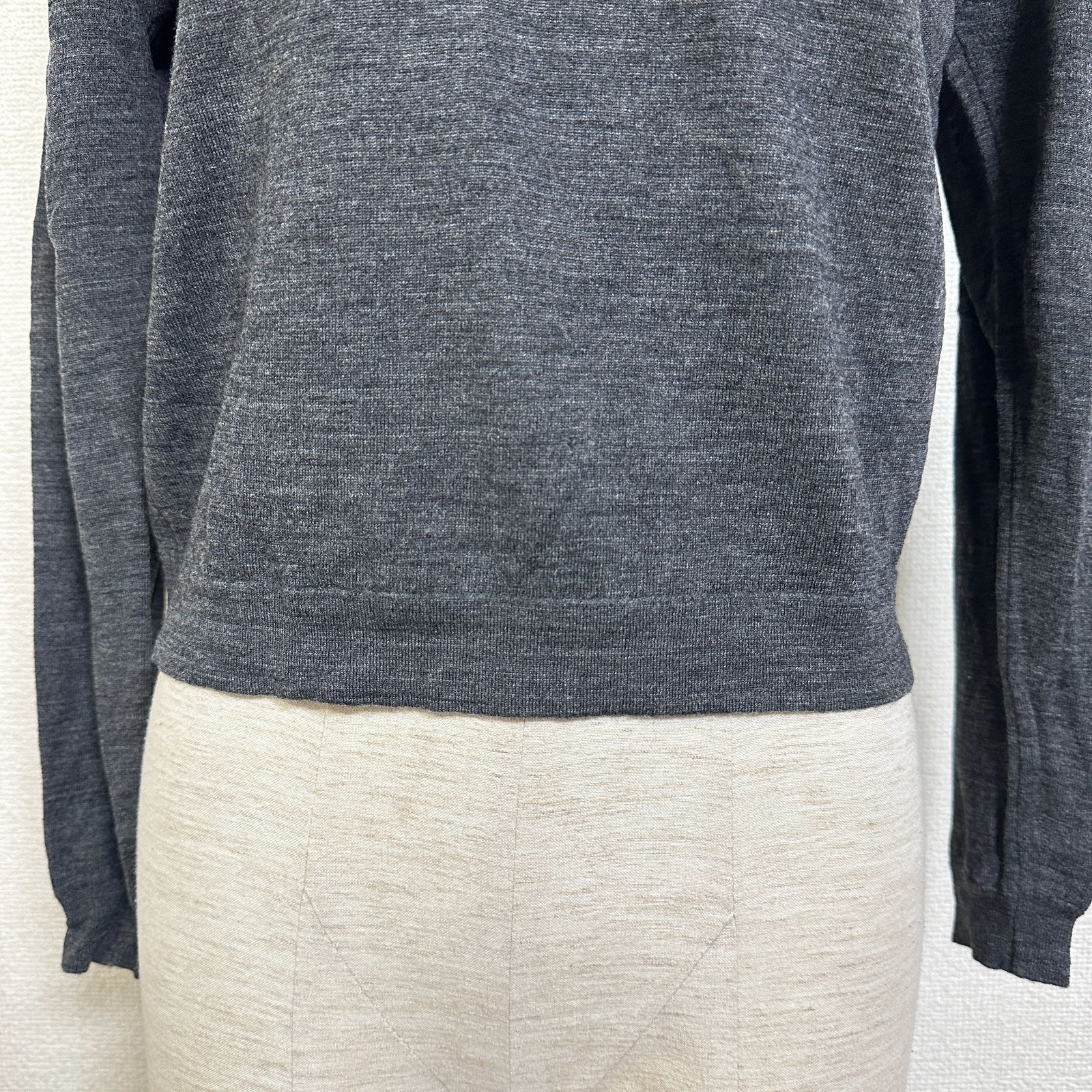 JOHN SMEDLEY イングランド製 ニュージーランドメリノウール100% V 