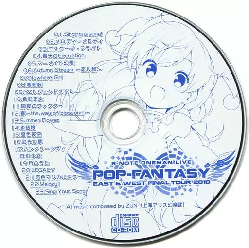 中古】同人データ集 CDソフト R-NOTE ONEMAN LIVE POP-FANTASY