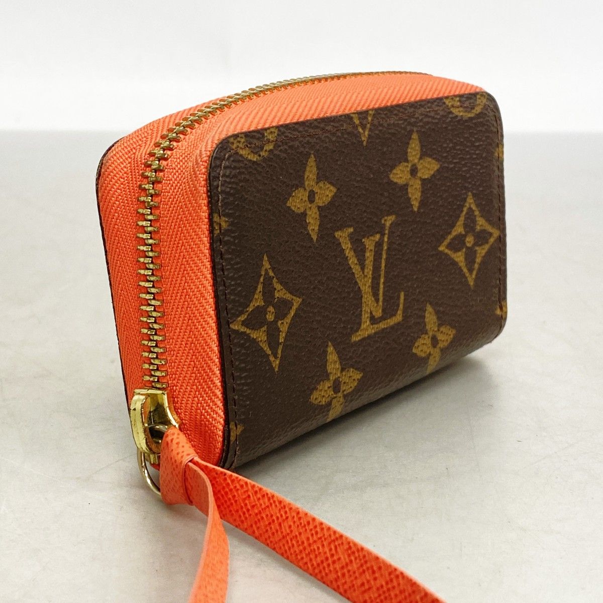 6 ab 0779 ルイヴィトン カードケース モノグラム ミュルティカルト M 60908 ブラウン ピモン レディース