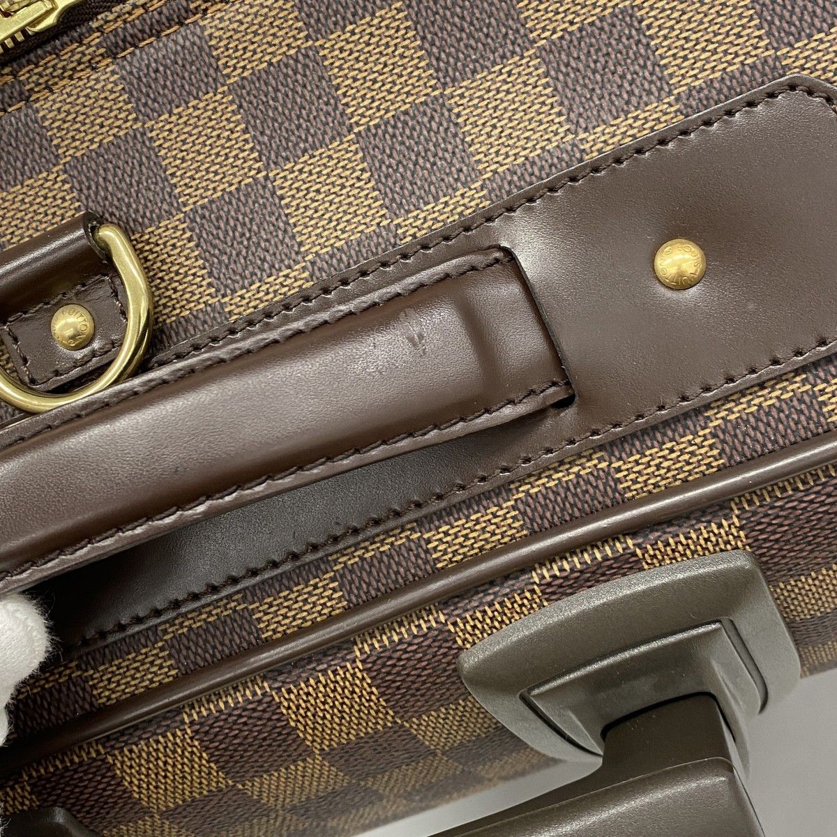 6ab0821】ルイヴィトン キャリーバッグ ダミエ ペガス55 N23294 エベヌ