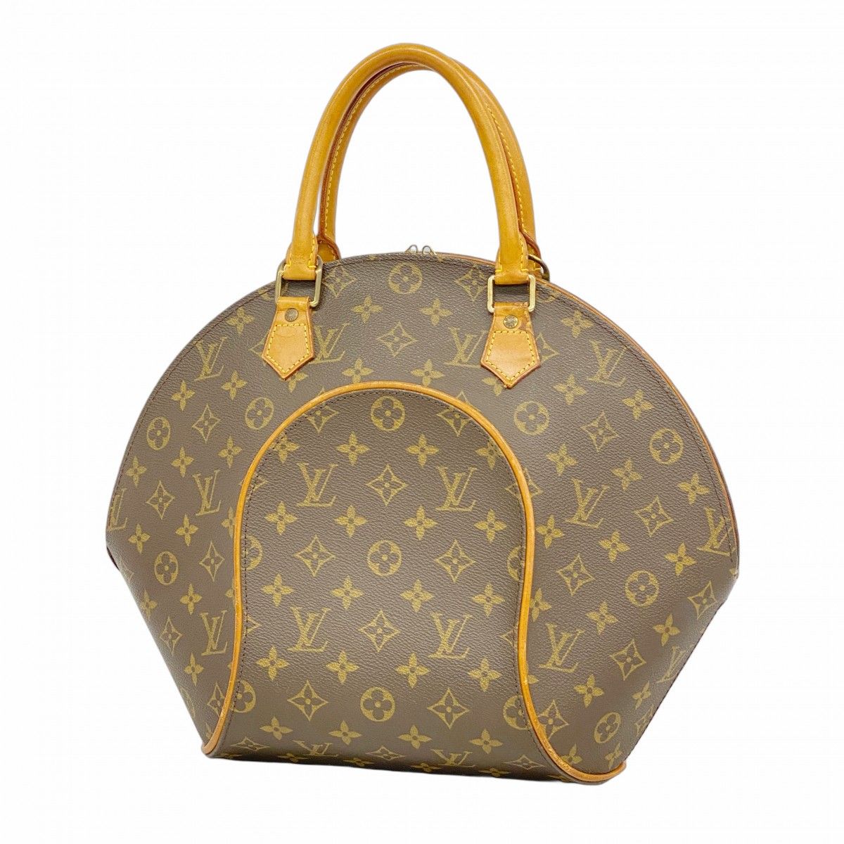 6 ab 0910 ルイヴィトン ハンドバッグ モノグラム エリプスMM M 51126 ブラウン レディース