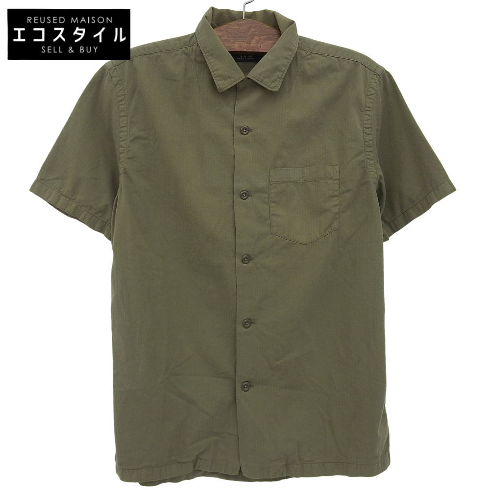 RRL ダブルアールエル ハーフスリーブ シャツ トップス メンズ カーキ M