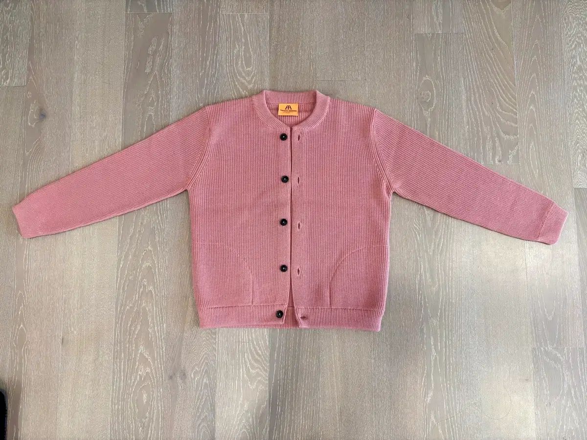 Andersen-Andersen アンデルセンアンデルセン スキッパー カーディガン ピンク Lサイズ