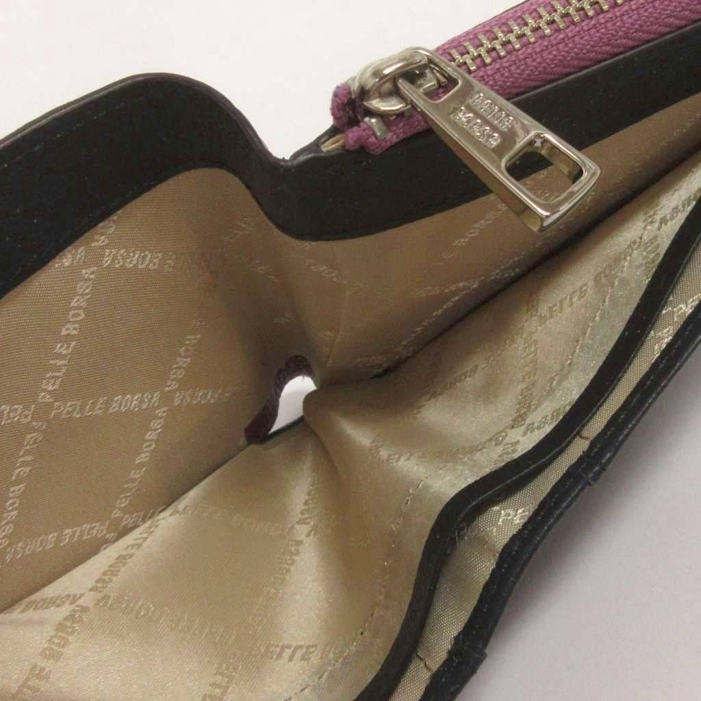  ペレボルサ PELLE BORSA ムーミンドット リトルミイ 二つ折り財布 モーブ 折り財布 小物