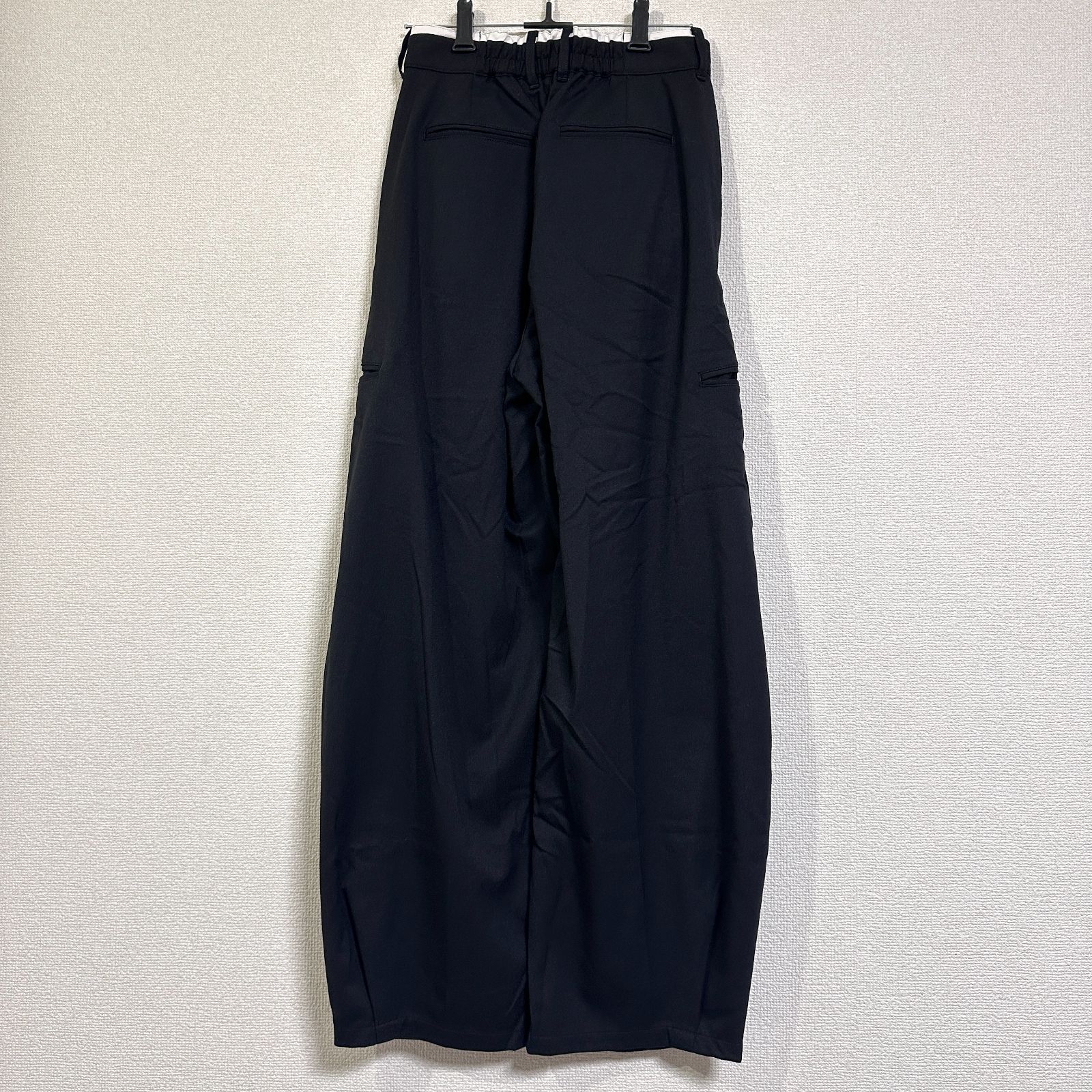 ダブルウエストコクーンパンツ