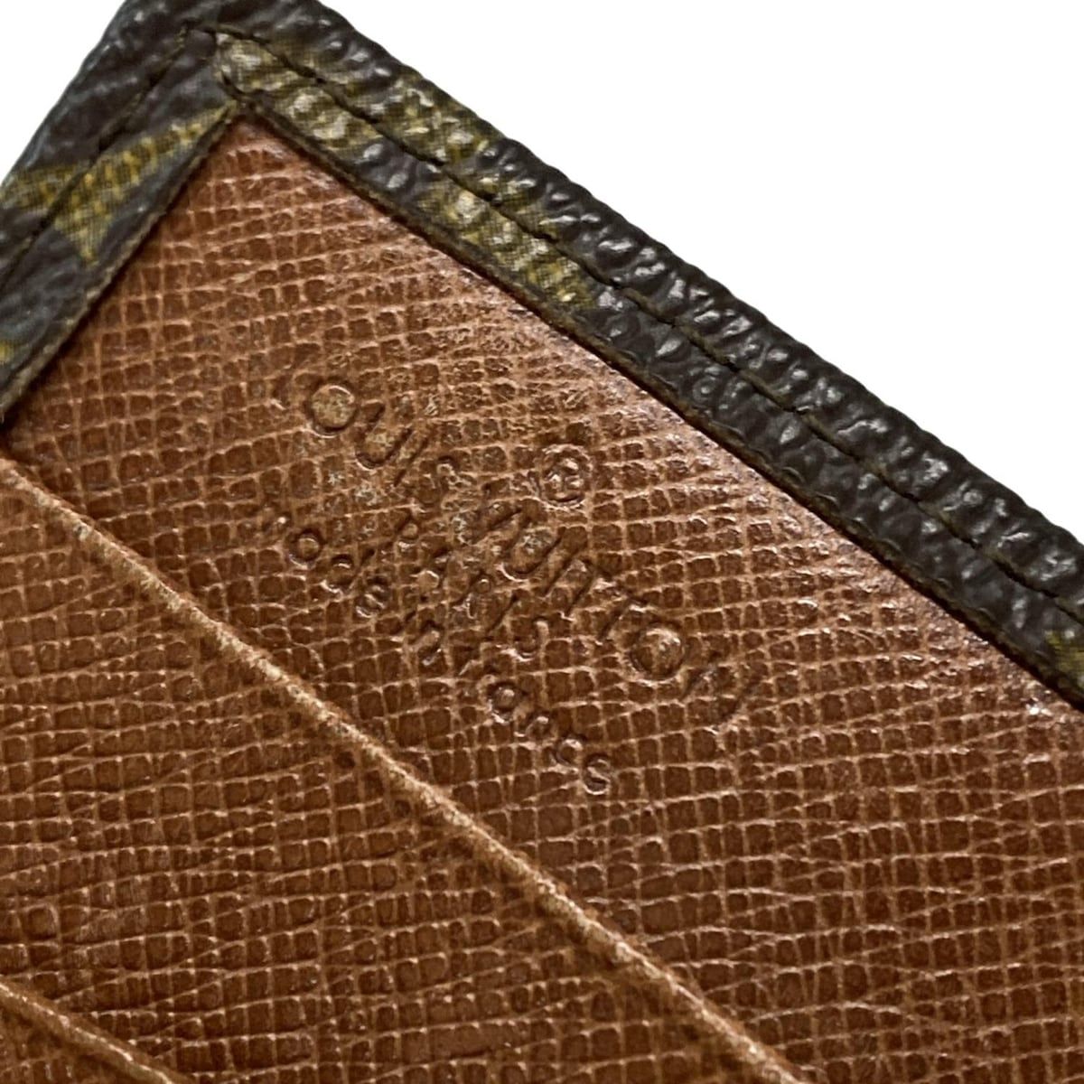 LOUIS VUITTON(ルイヴィトン) Wホック財布 モノグラム ポルトモネビエ