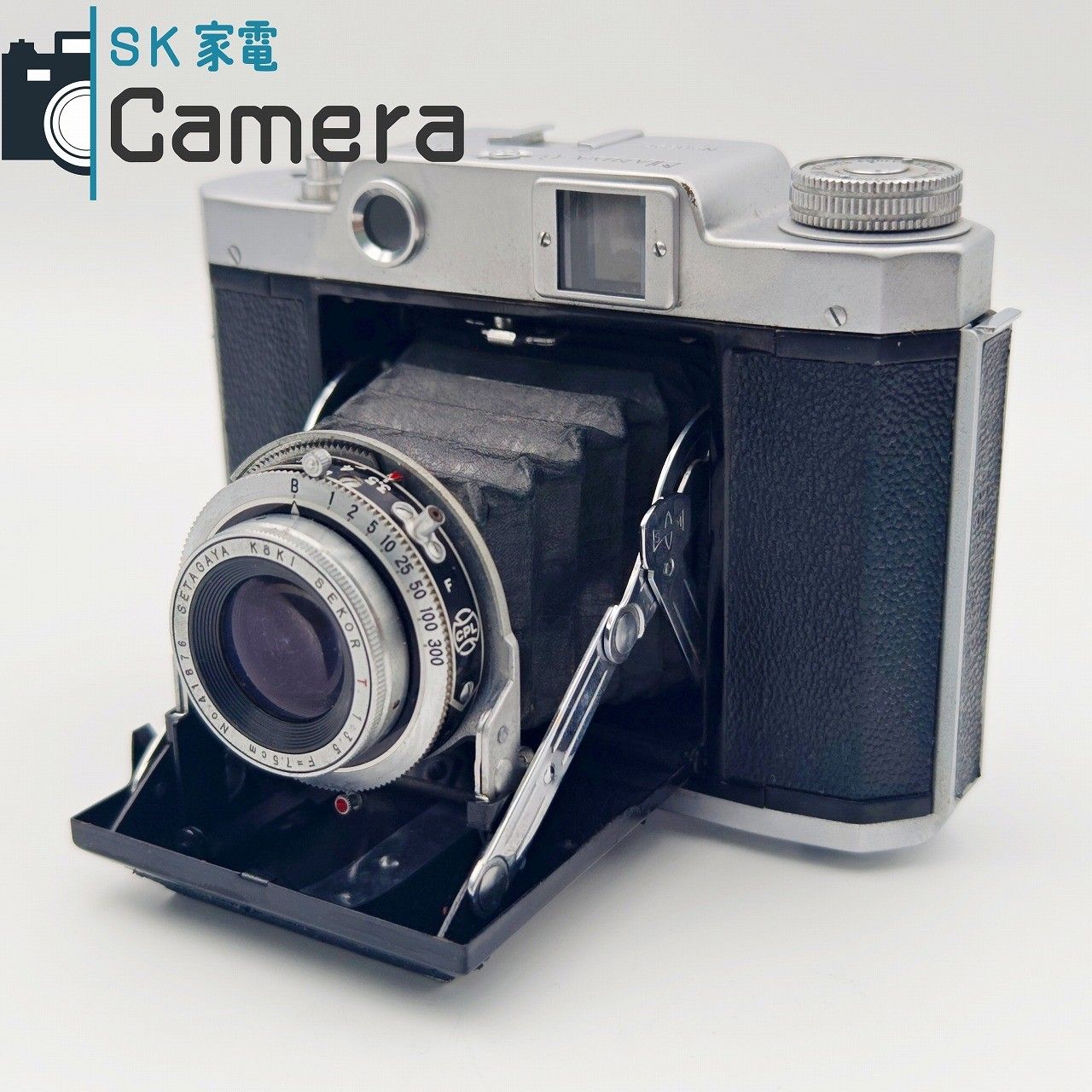 中古】 MAMIYA-6 SEKOR T 7.5cm F3.5 マミヤ 蛇腹カメラ 訳あり マミヤ