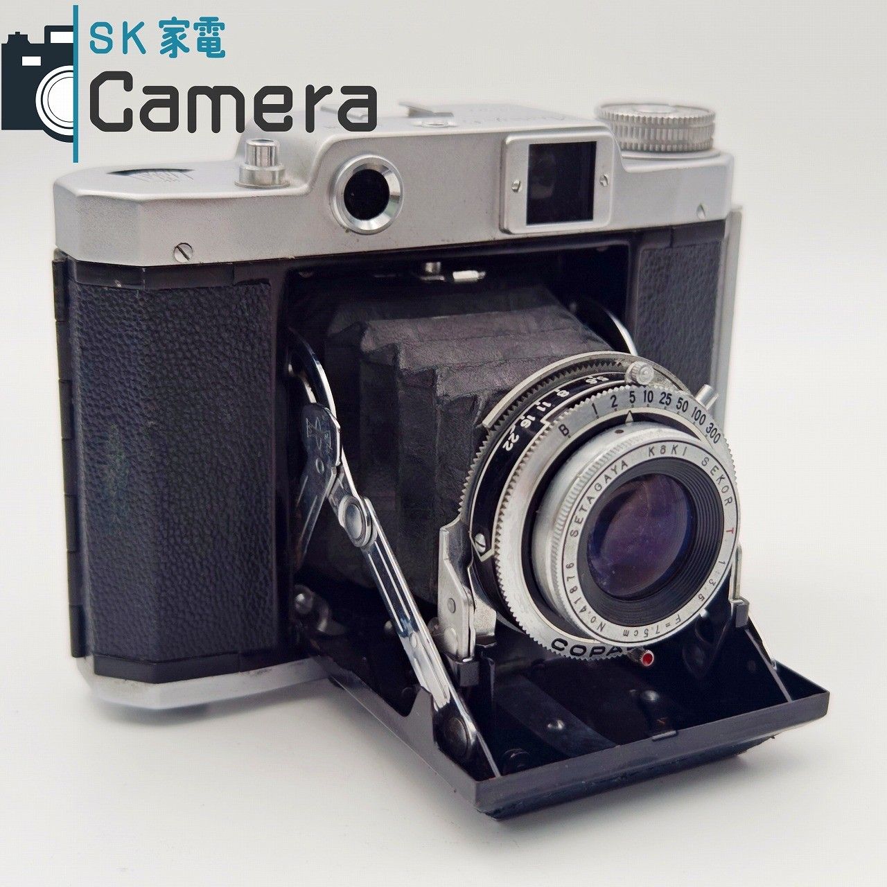 中古】 MAMIYA-6 SEKOR T 7.5cm F3.5 マミヤ 蛇腹カメラ 訳あり マミヤ