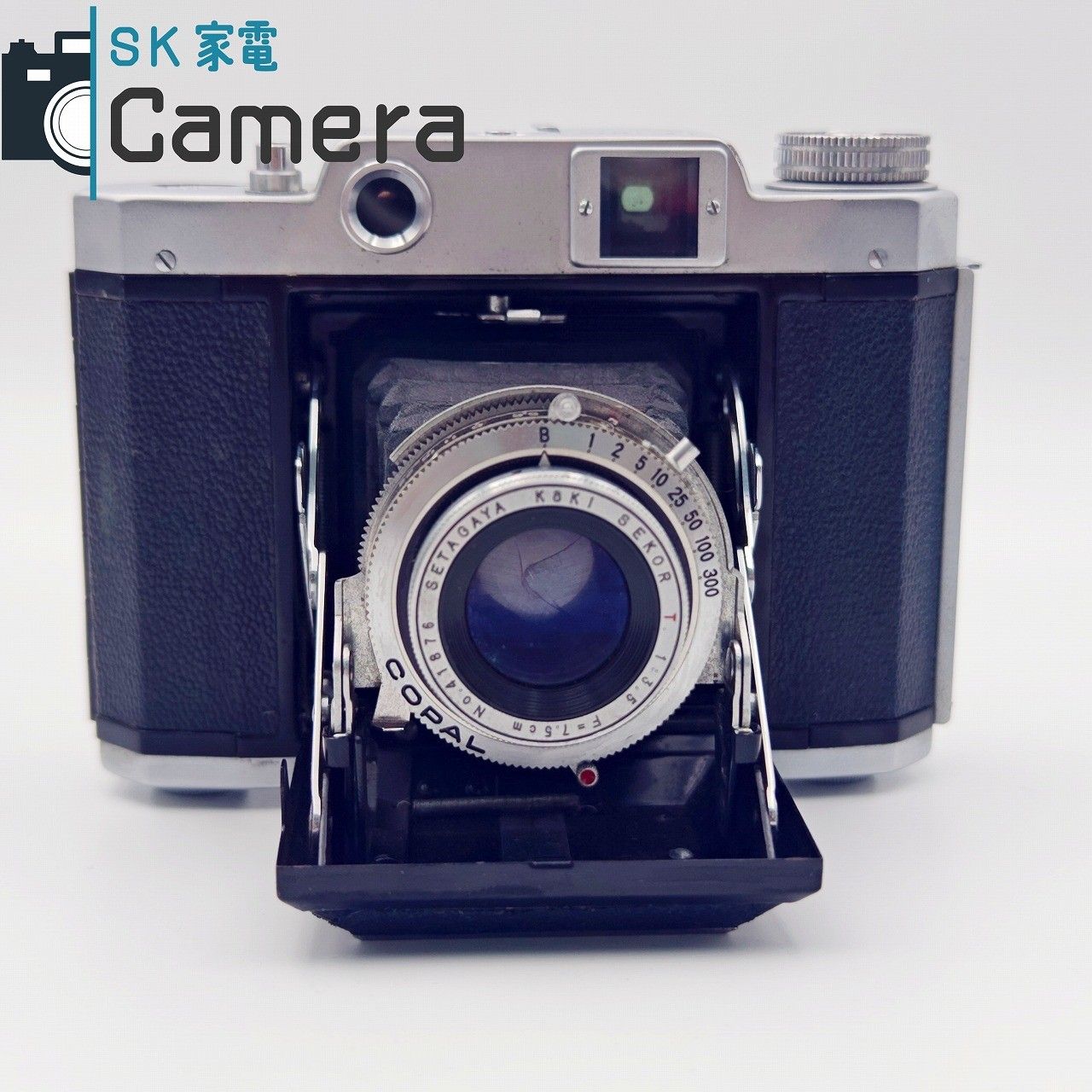 中古】 MAMIYA-6 SEKOR T 7.5cm F3.5 マミヤ 蛇腹カメラ 訳あり マミヤ
