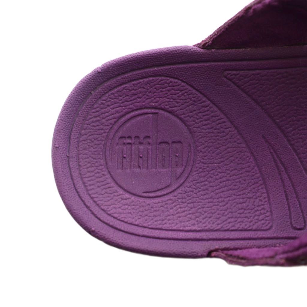 フィットフロップ fitflop トングサンダル ストーン 紫 パープル /SS