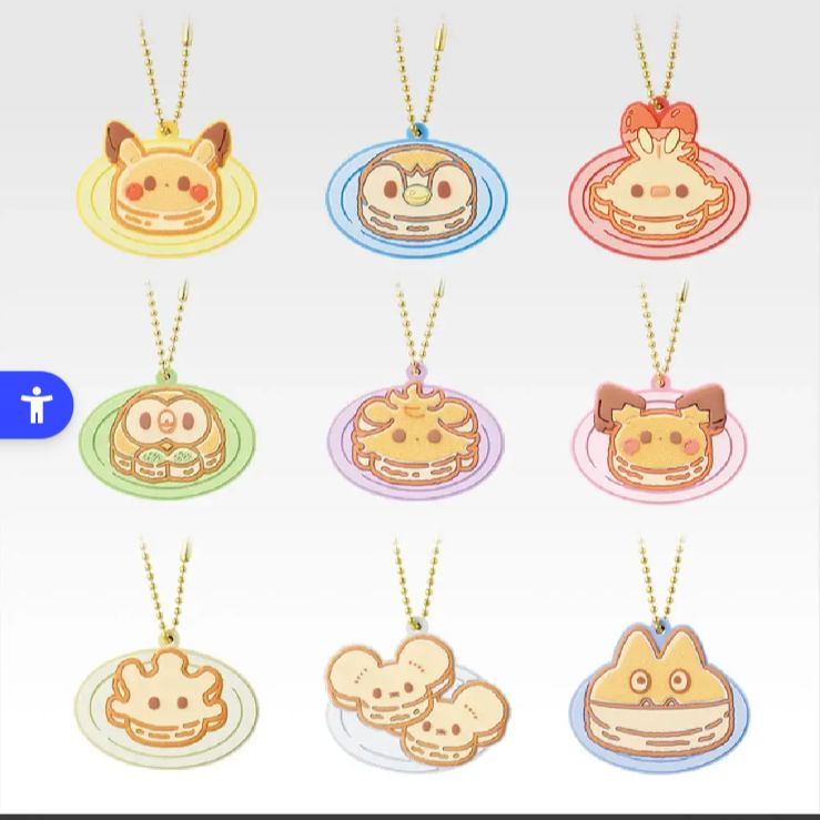 ポケピース 一番くじ I賞 パンケーキラバーチャーム 全9種 25個入り