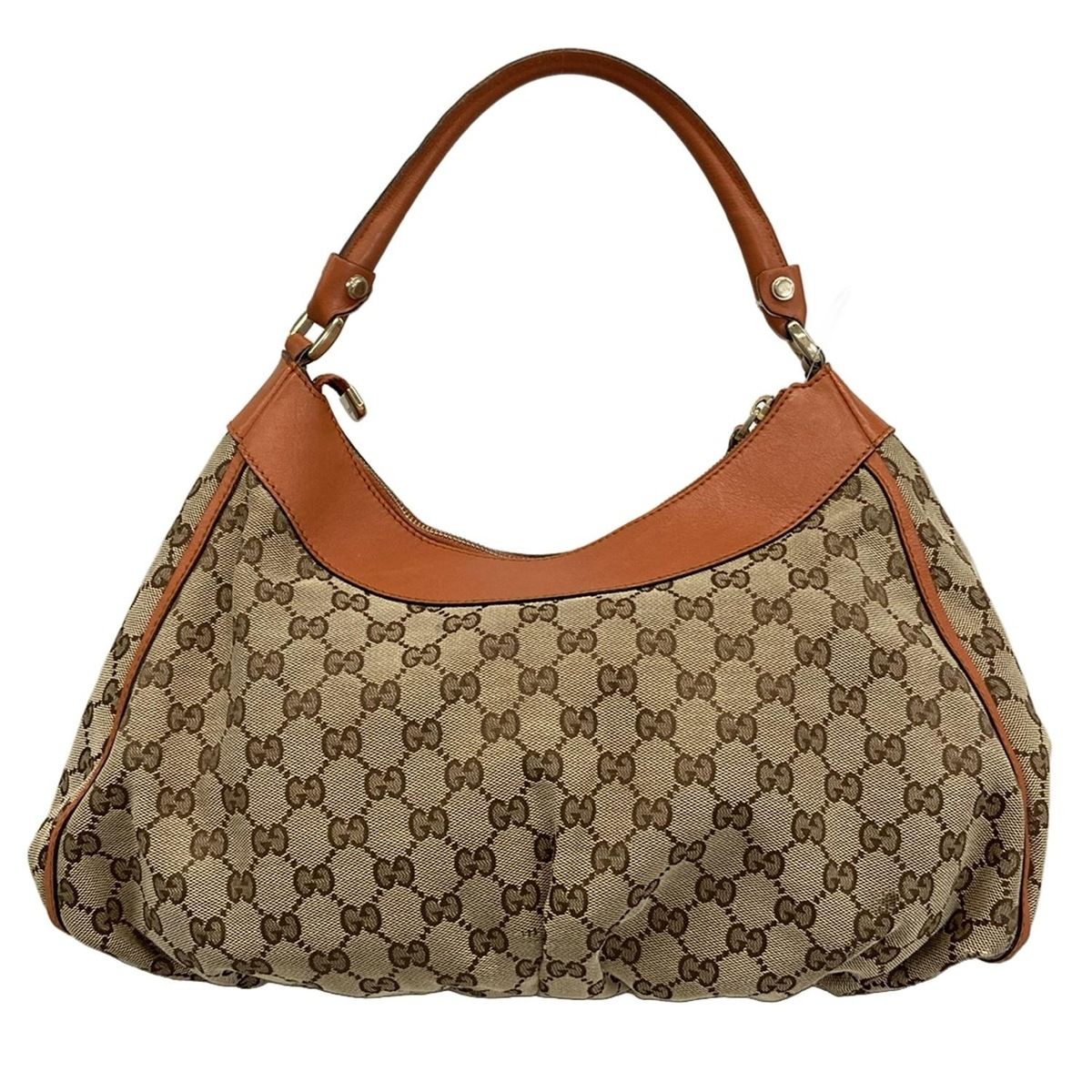 GUCCI(グッチ) ハンドバッグ アビー/GG柄 189833 ベージュ×ダーク 