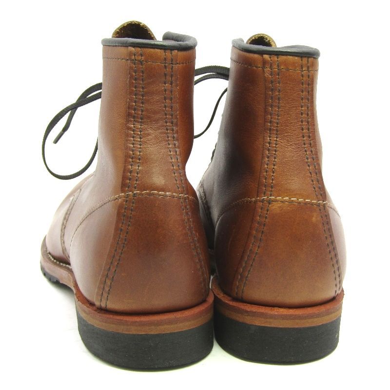  REDWING レッドウィング US 7.5 D 25.5 cm ベックマン ラウンド 9016 2010年製 ワークブーツ シガー フェザーストーン ブーツ 革靴 靴