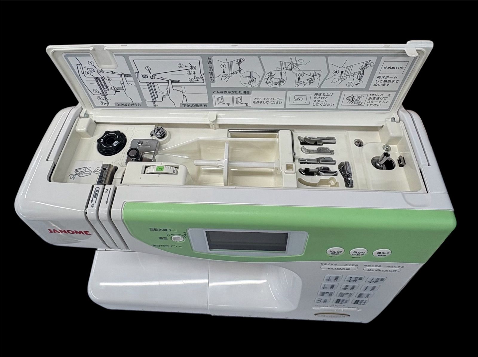 ジャノメミシン シェーネⅡ 中古美品！ - メルカリ