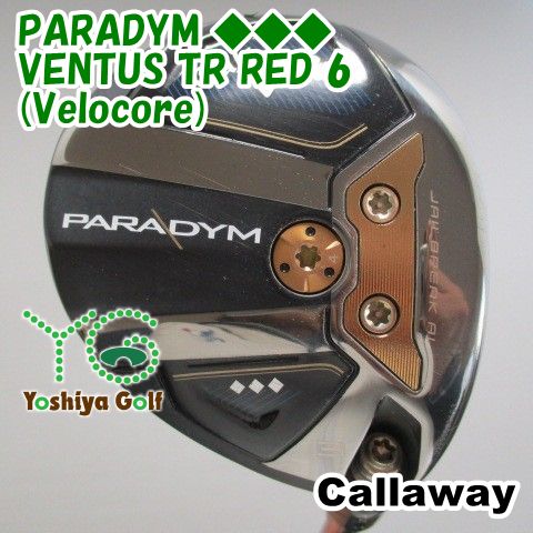 通販 フェアウェイウッド キャロウェイ PARADYM ◆◆◆|VENTUS TR RED 6 Velocore |S|15 123889