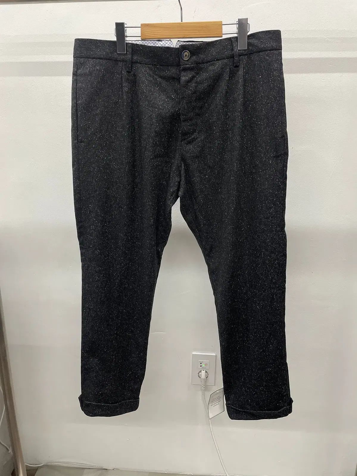 36インチ イ ジェ ブライアン リー ウール ストレッチ パンツ