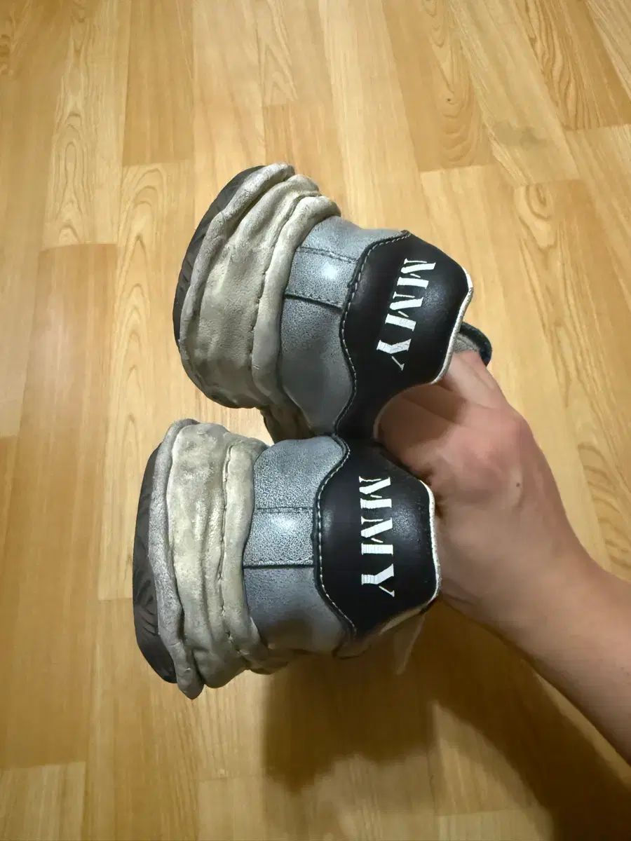  メゾンミハラヤスヒロ BLACK ブレイキー 43 スニーカー 靴