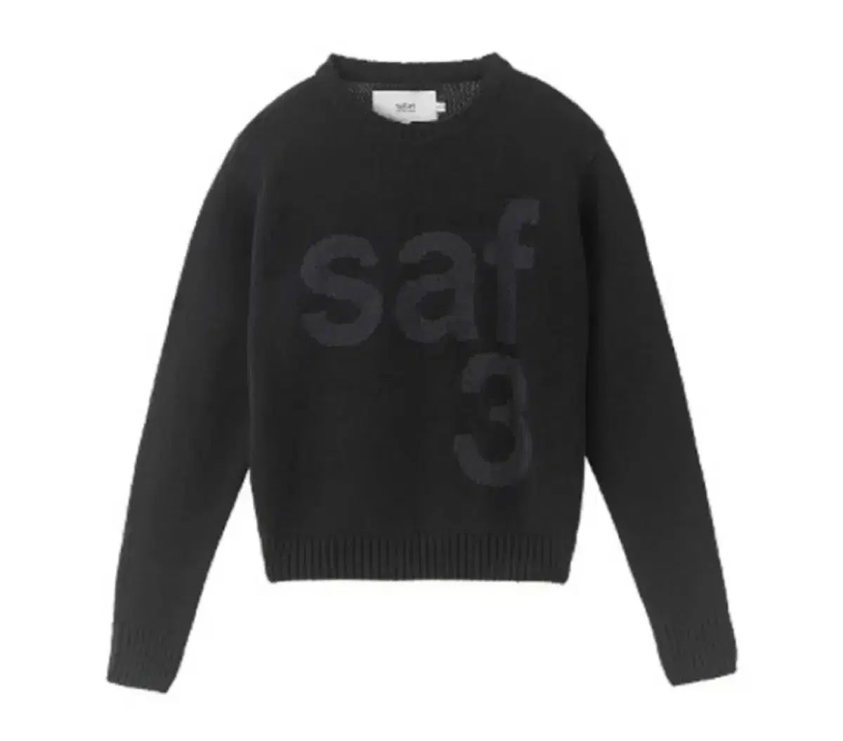 サファリスポット ウィメンズ 1|2 ベーシック サファリ ニット ブラック