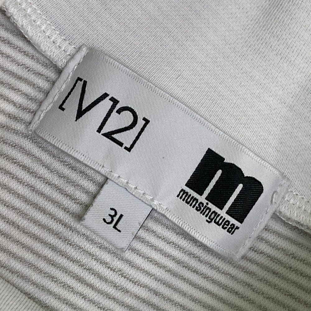 サイズ：3L MUNSING WEAR マンシングウェア ×V12 ハイネック長袖T