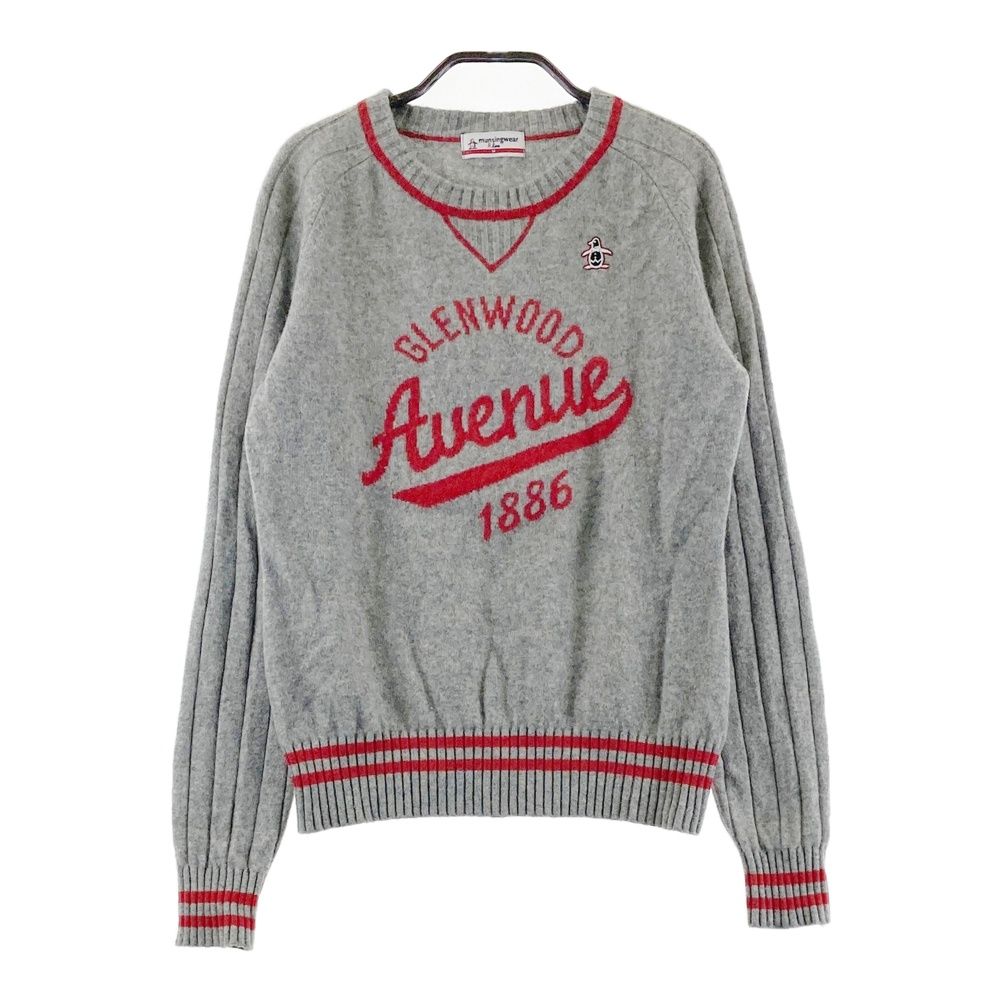 サイズ：M MUNSING WEAR マンシングウェア RL4220 ウール混 ニット