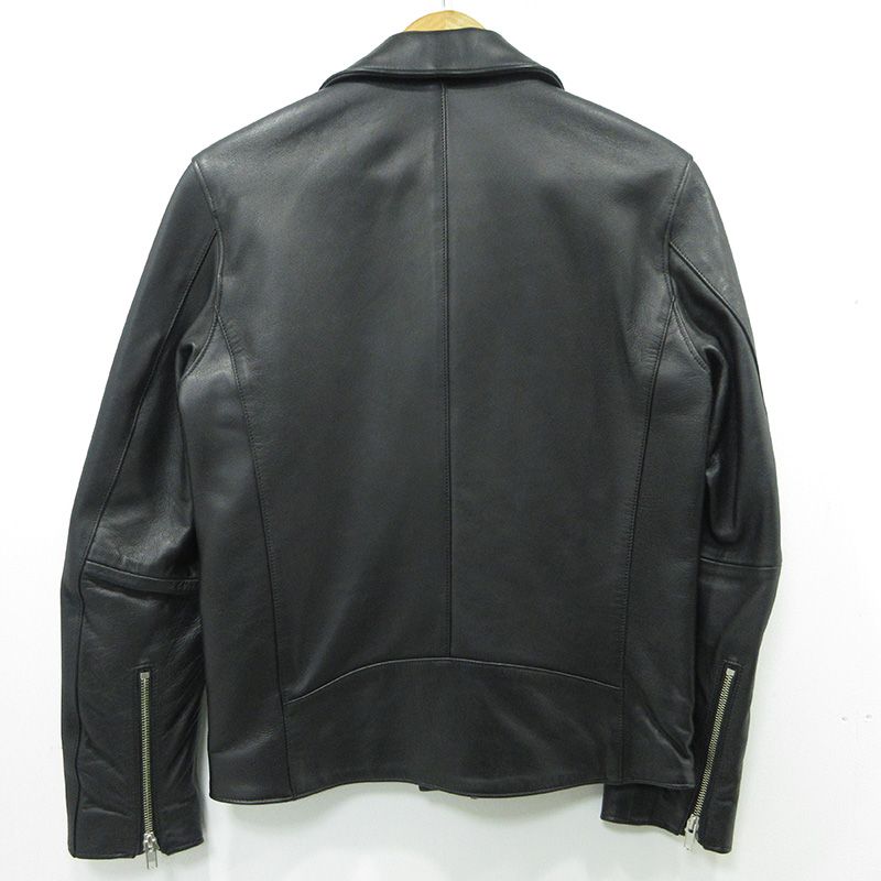 三重本店】 中古 LIDNM | リドム ラムレザー ダブルライダース
