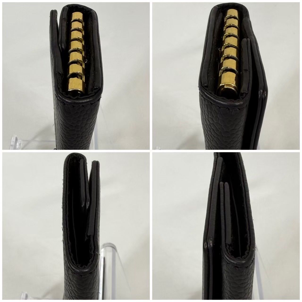 ヴィンテージ・美品】CHANEL シャネル キャビアスキン 6連 キーケース