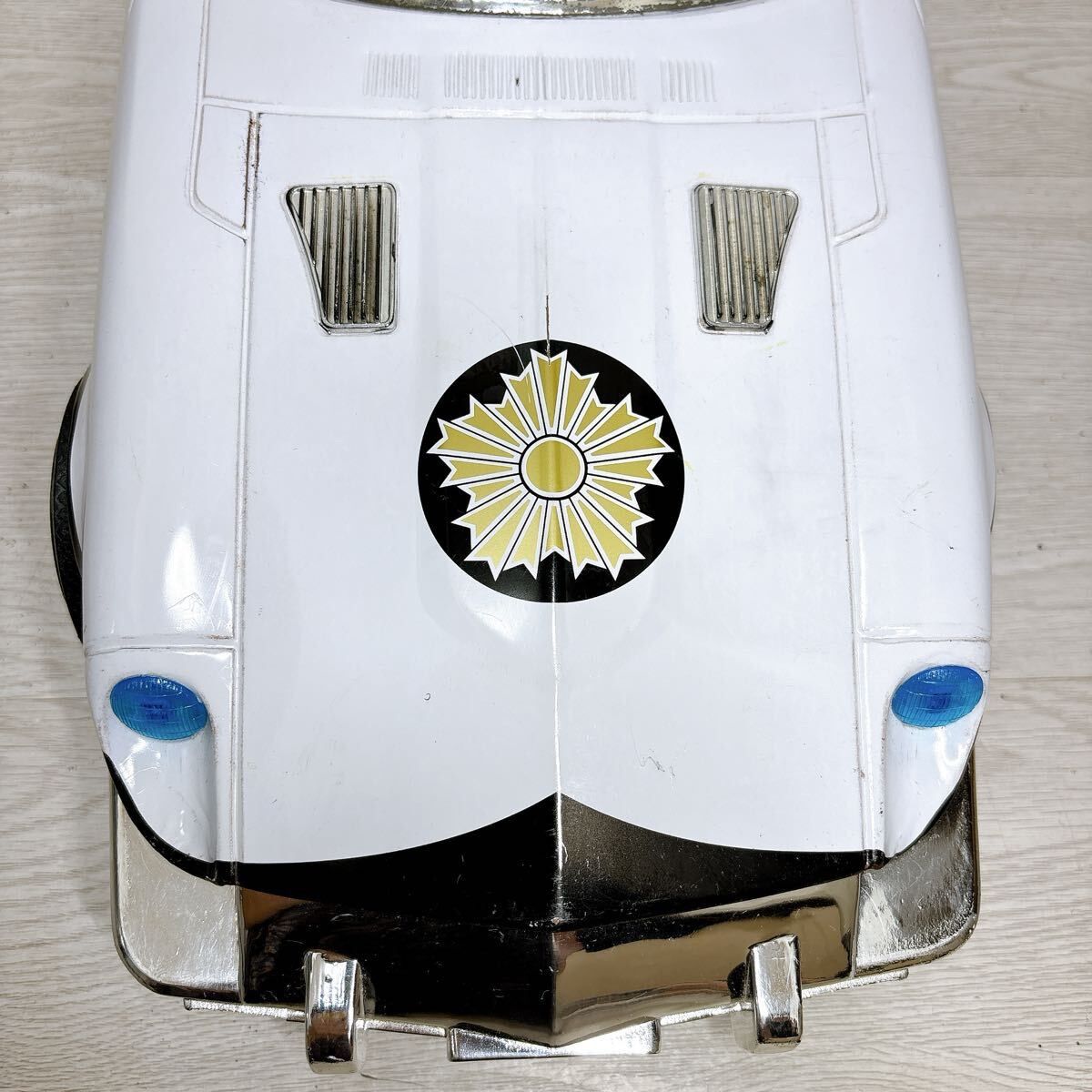 最安値】イチコー ニッサン フェアレディZ パトロールカー ブリキ 昭和