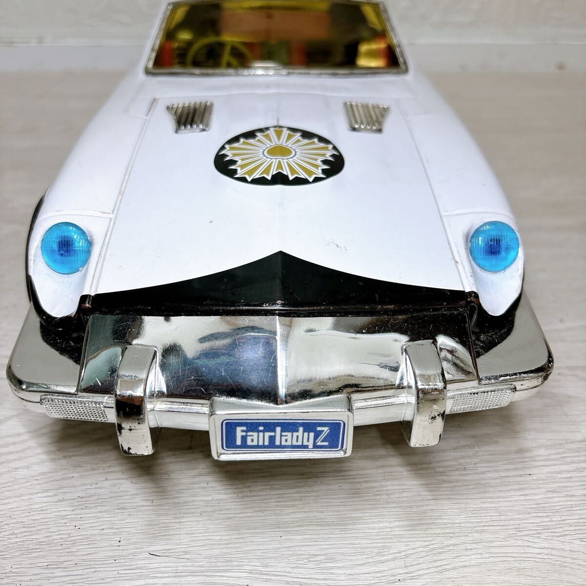 最安値】イチコー ニッサン フェアレディZ パトロールカー ブリキ 昭和