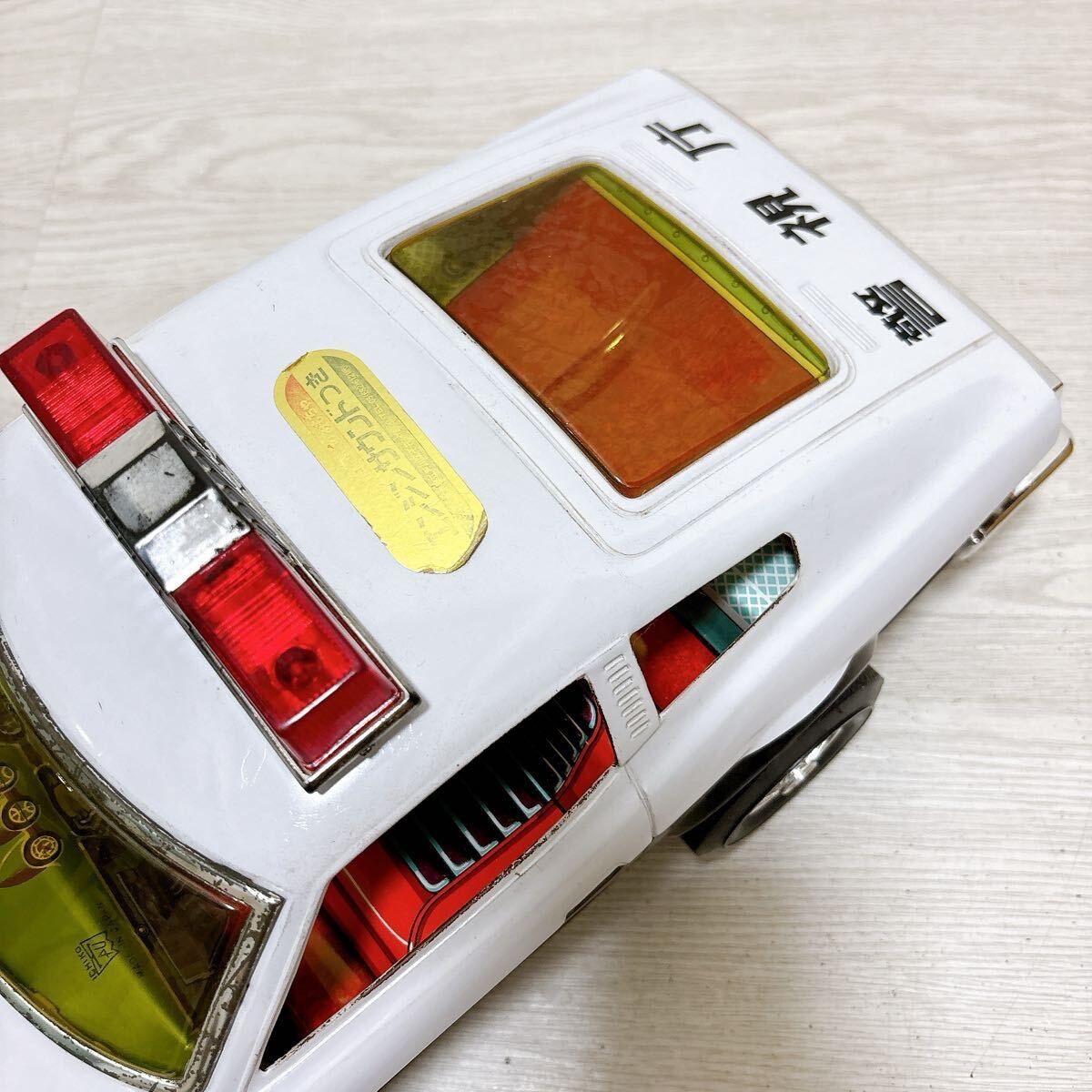 イチコーのニッサン フェアレディZ パトロールカー ブリキ レトロ S130 イチコーのニッサン フェアレディZ パトロールカー ブリキ レトロ S130