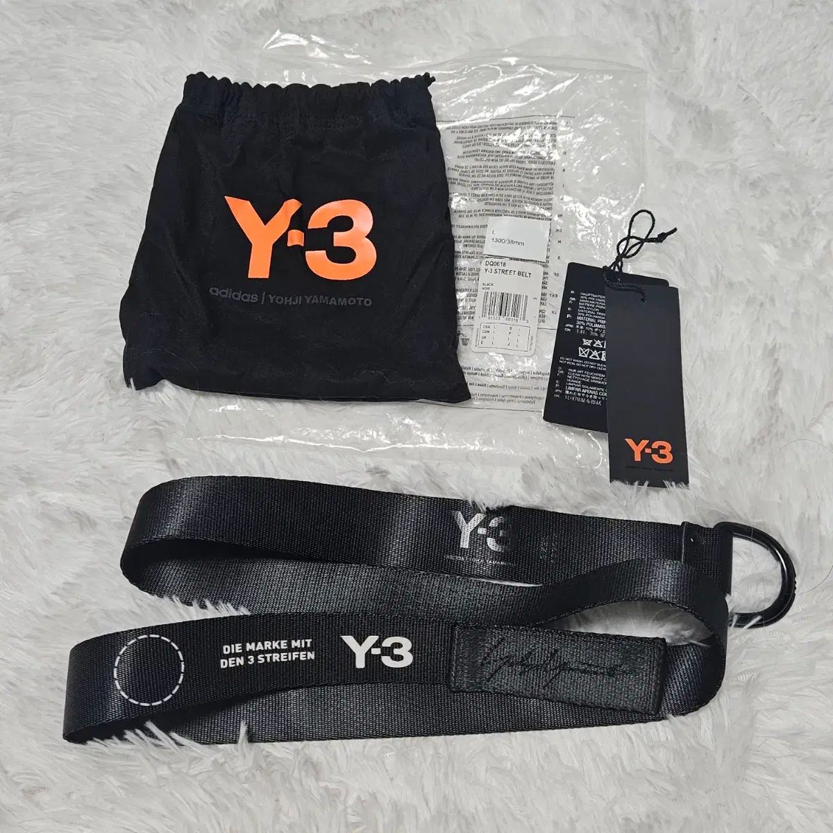 Y-3 STREET BELT DQ 0618
