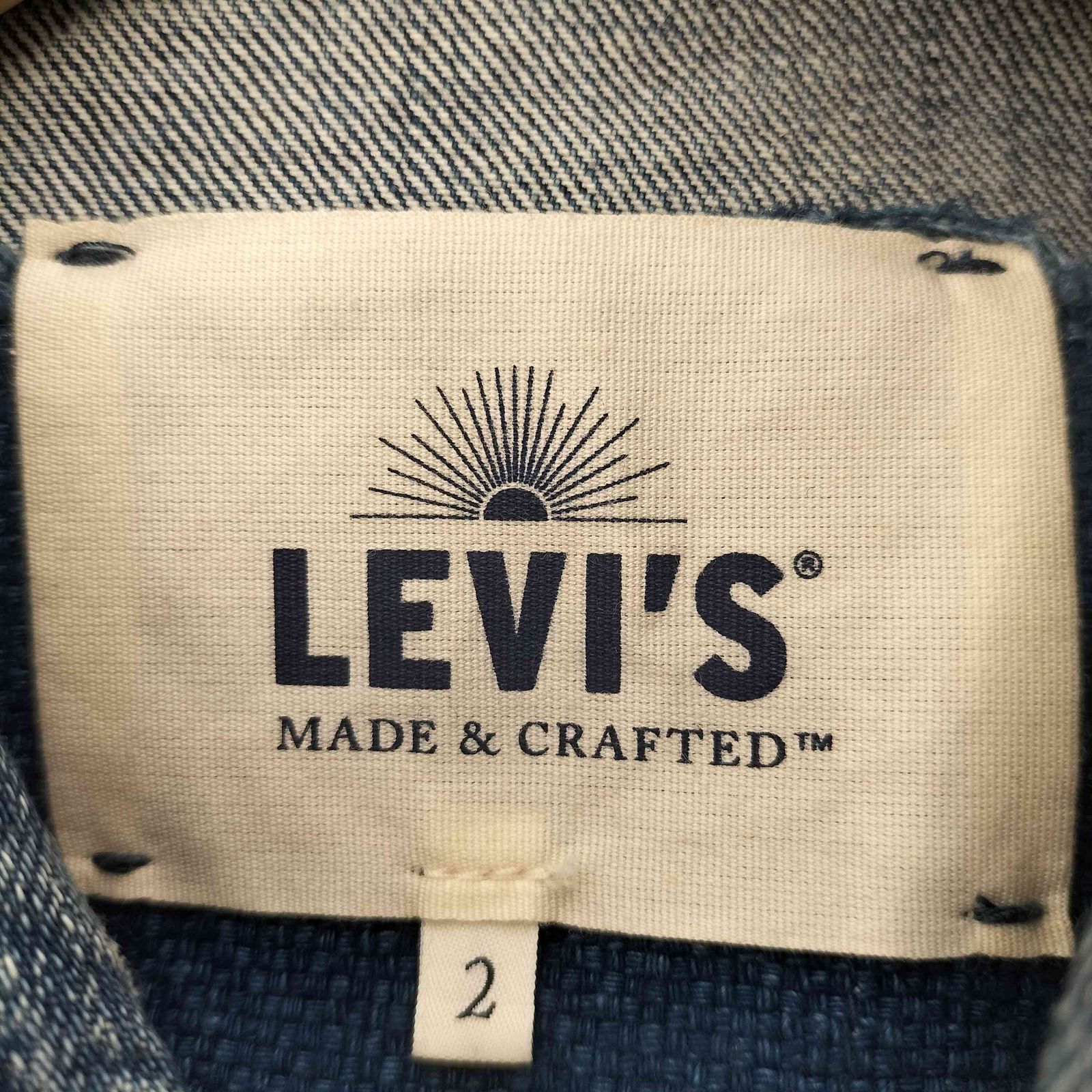 リメイクデニムジャケットリーバイスパッチワークLEVI'S
