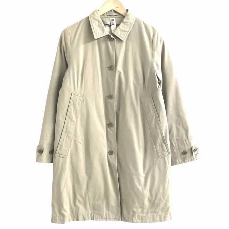 MHL マーガレットハウエル トレンチコート ダウンライナー付き MHL. MARGARET HOWELL マーガレットハウエル ダウン ライナー付き