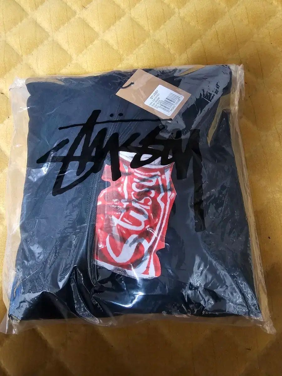 STUSSY コカコーラ コラボ ブラック フーディー Tシャツ L