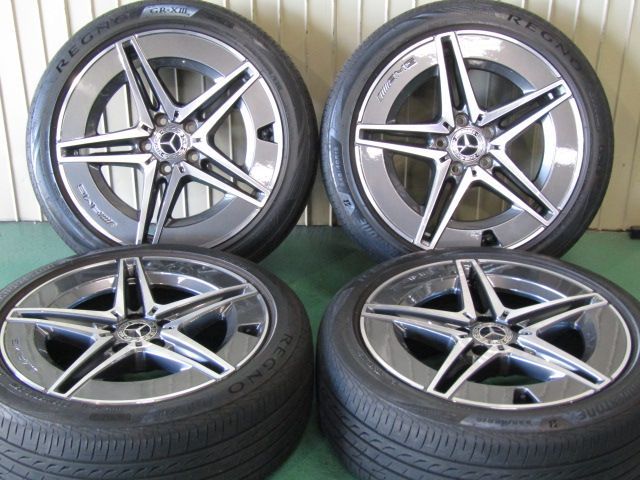 キズ無しで超溝あり メルセデスベンツ W 206 Cクラス AMG 5スポーク