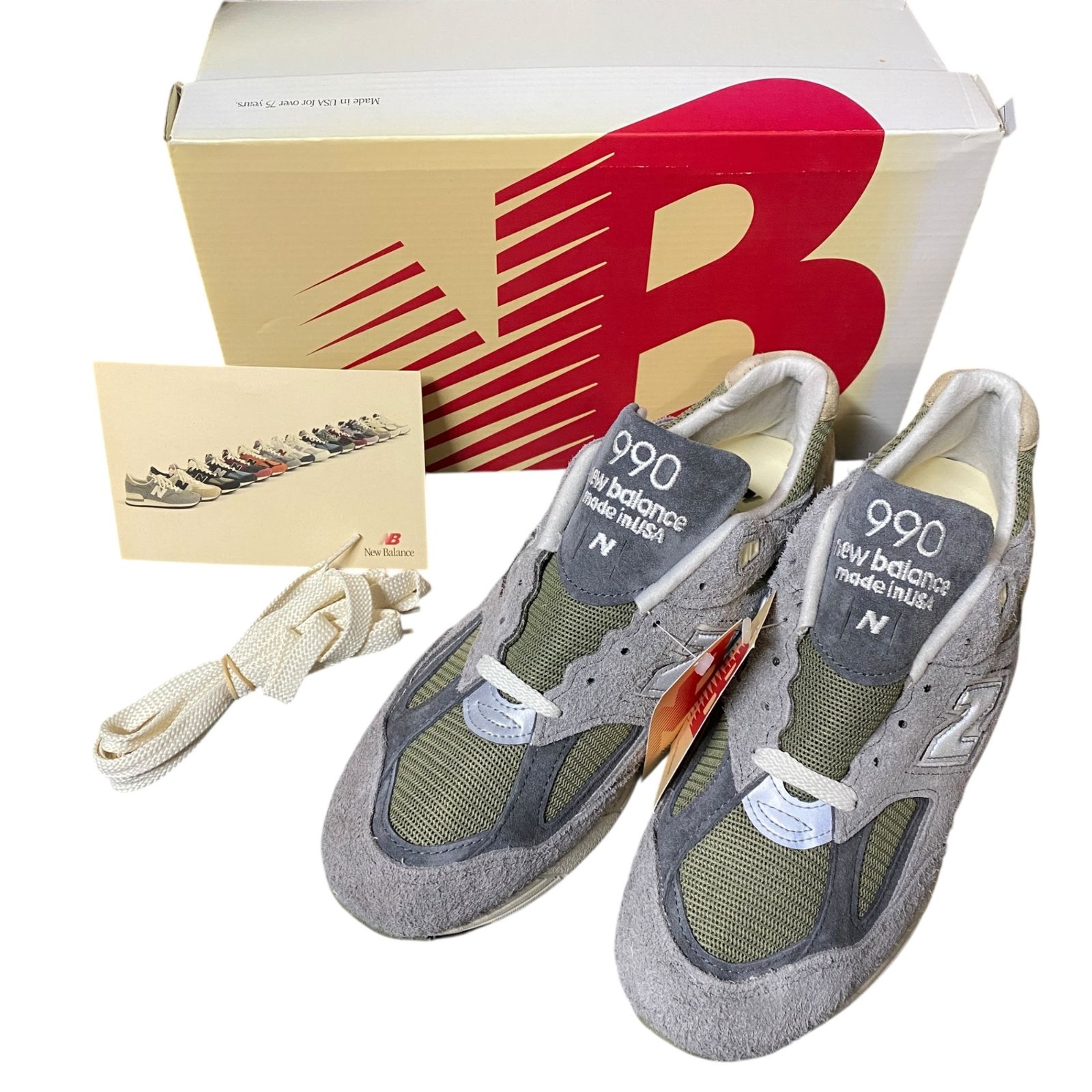 ♥ Balance ニュー ンス スニーカー グレー 靴 27.5 cm M 990 TD 2 メンズ 箱有