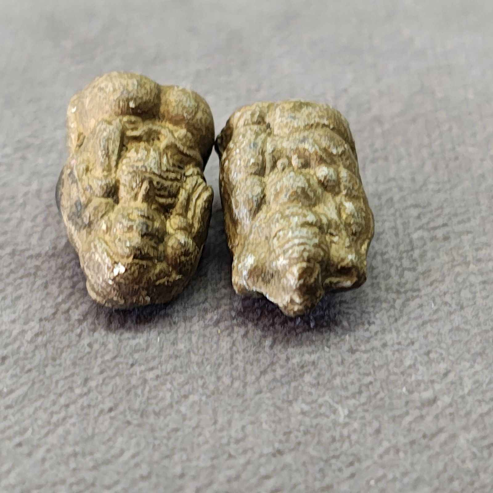 10 土人形 縁起物 大黒様 恵比寿様 七福神 郷土玩具 アンティーク