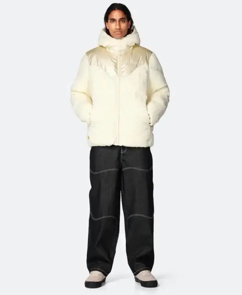 ダイム dime コントラスト ヘピー パファー ダウン XL