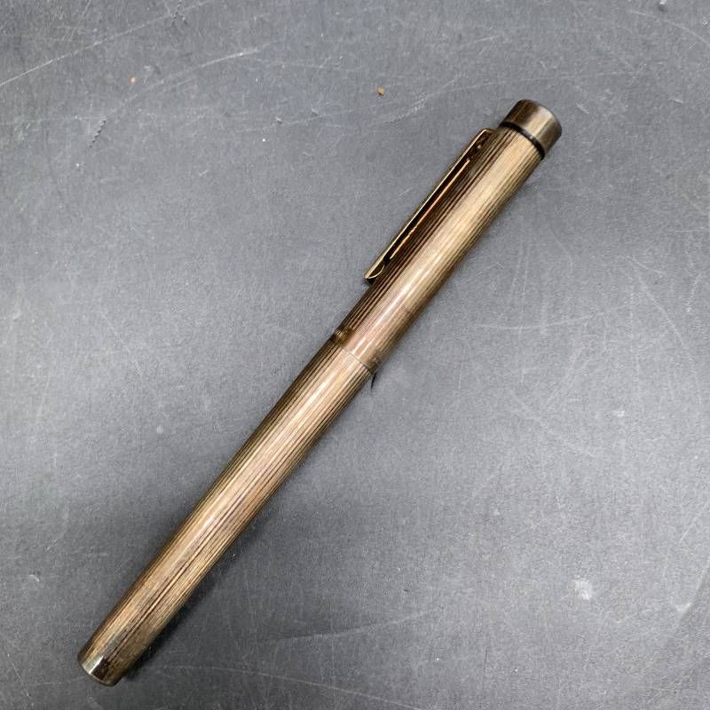 U 381 SV 925万年筆 シェーファー タルガ Targa ペン先 14 K 585 14金 スターリングシルバーsterling silver 筆記未
