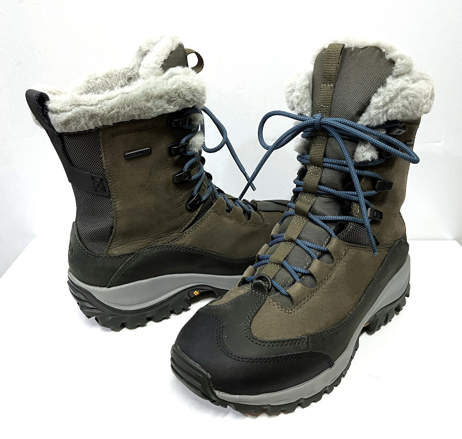 US 7|24 cm◆MERRELL｜メレル THERMO RHEA MID J 18914 サーモ ミッド ウォータープルーフ ウィンターブーツ スノーシューズ 靴