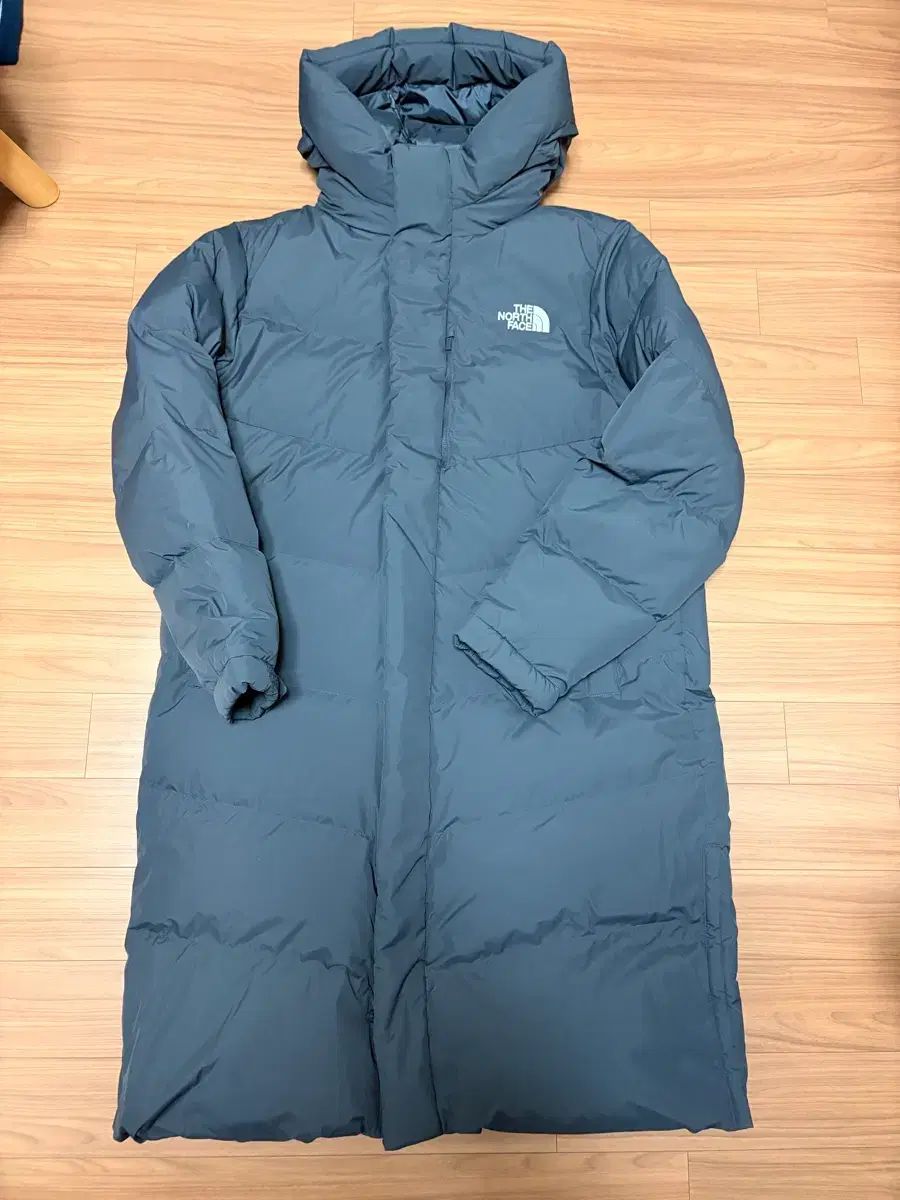 THE NORTH FACE ザノースフェイス オンボール ロングダウンコート チャコールグレー XL 105