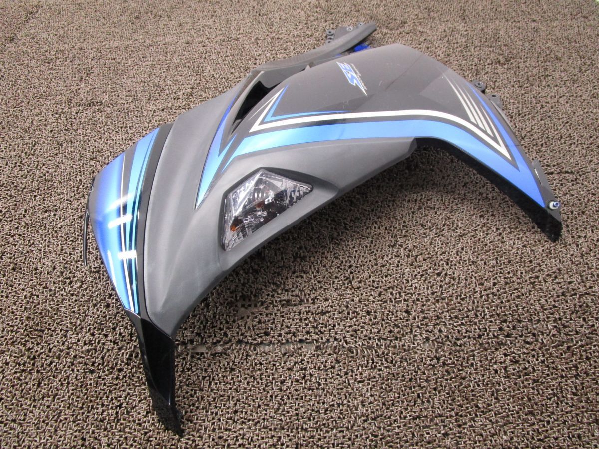 ニンジャ250 サイドカウル 左 ウインカー B 223 アンダーカウル EX 250 L カワサキ LE Ninja 動画有 FI インジェクション