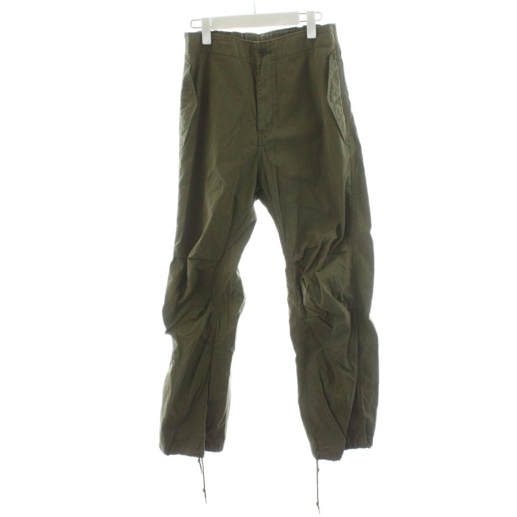 ミューズ ドゥーズィエム クラス MUSE de Deuxieme Classe 22 AW ミリタリー カーゴパンツ 38 カーキ |AN 48