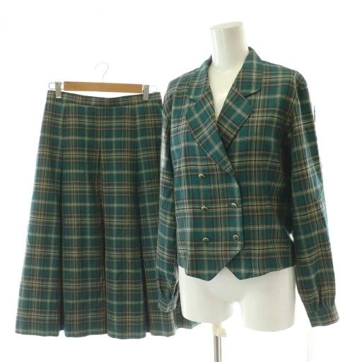 バーバリーズ Burberrys セットアップ 上下 チェック ダブル
